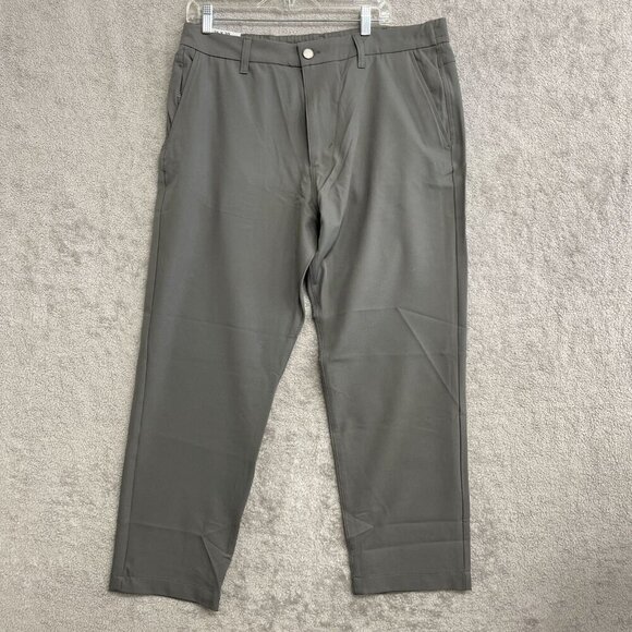 NEW Marc New York Men's 36 X 30 Commuter Tech Pants Four-Way Stretch Slim Gray - Picture 3 of 10